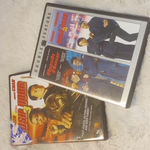 Rush hour 1, 2, and 3 - Picture 1 of 4